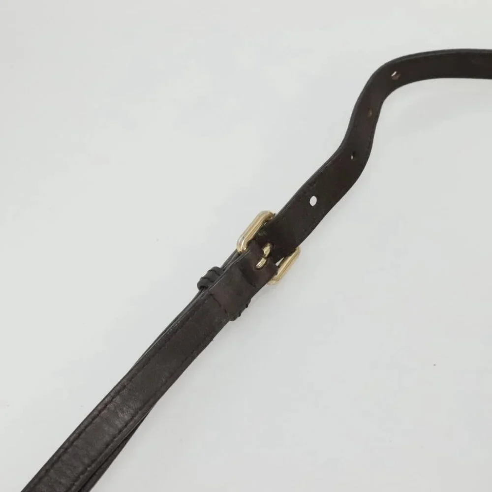 BURBERRY Nova Check Hand Bag PVC Leather 2way Beige Brown Auth 117724 - Picture 14 of 16